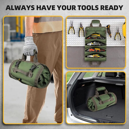 Bolsa De Ferramentas Rolável Multifuncional Thx Canvas - Imagem 27