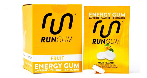 Executar Energia De Goma De Frutas De Frutas De Mascar 50mg