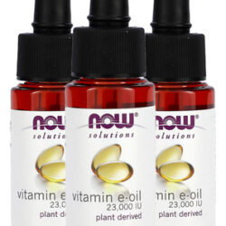 Óleo De Vitamina E Now Foods 2300iu 30ml Importado 3un