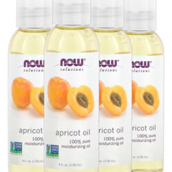 Óleo De Damasco Now Foods 100% Puro 118ml 4un