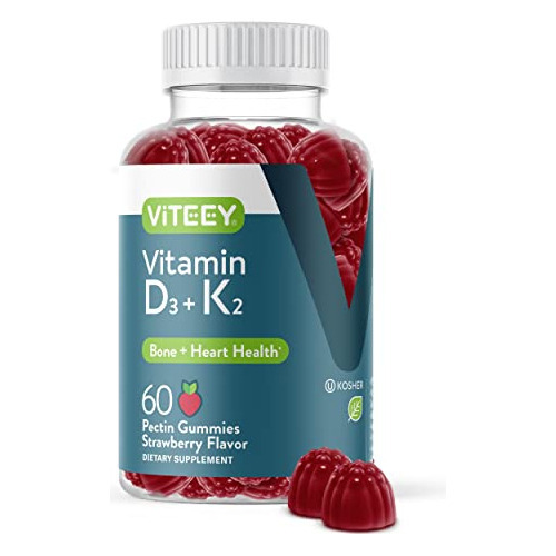 Gomas De Vitamina D3 + K2 - 1000 Ui De Vitamina D3 + 100 Mcg - Imagem 2
