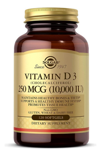 Vitamina B-12/ Solgar / 120 Cápsulas Blandas