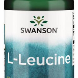 Swanson Aminoácido Ajipure L-leucina Farmacêutica Grau 500 M