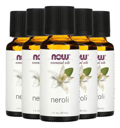 Mistura De Óleo De Néroli Now Foods 30 Ml Importado 5un