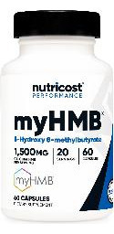 Suplemento Nutricost Myhmb Em Cápsulas De 1.500 Mg De Cálcio - Imagem 2