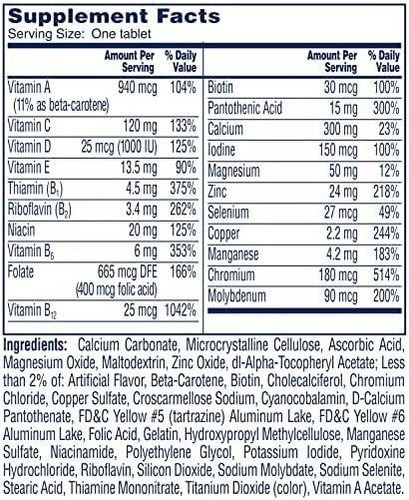 Vitamina A, C, E, B1, B2, B6, B12 Um Por Dia/ 200 Comprimido - Imagem 5