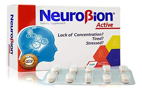Neurobion Active 30 Comprimidos Suplementos Dietéticos De Ác