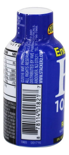 Stacker 2 Framboesa Azul B12 Energy Shot (pacote Com 12) - Imagem 3