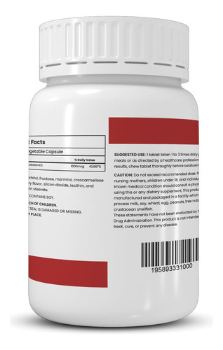 Manjo Nutra Vitamina B-12, Comprimidos Mastigáveis, Sabor Ce - Imagem 7