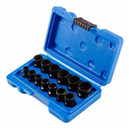 13 Pcs Ferramenta Extrator Removedor De Porca De Parafuso Da - Imagem 8