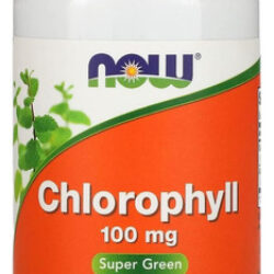 Now Foods Clorofila, 100 Mg, 90 Cápsulas Vegetais