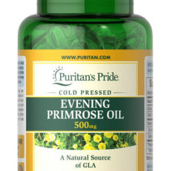 Puritans Pride Óleo De Prímula Prensado A Frio 500 Mg Com Gl