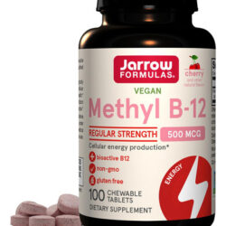 Vitamina B-12 Marca Jarrow Formulas, 500 Mcg, 100 Comprimido
