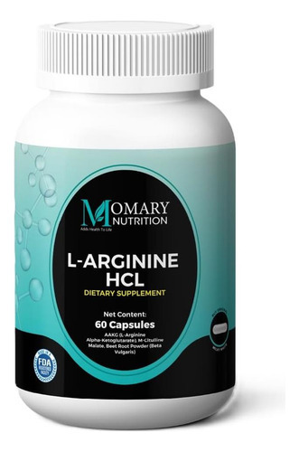Nutrição Momary, L-arginina Hcl, Aakg (l-arginina Alfa-cetog
