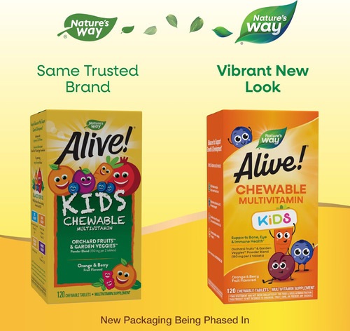Natureza Viva! Multivitamínico Mastigável Diário Para Crianç - Imagem 2