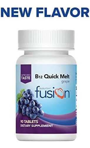 Vitamina B-12 Marca Bariatric Fusion 1000 Mcg, 90 Comprimido - Imagem 3
