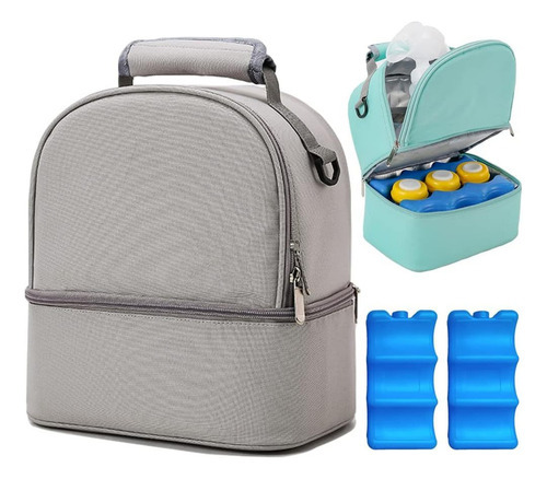 Bolsa Térmica De Leite Materno Com 2 Compressas De Gelo - Imagem 7