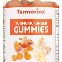 Gummies De Gengibre De Açafrão Farmacêutico - Sem Glúten, Ve
