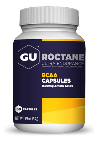 Gu Energy Roctano Ultra Endurance Cadeia Aminoácidos E Cápsu