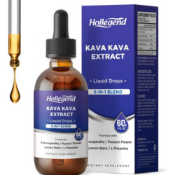 Gotas Líquidas De Extrato De Raiz De Kava Kava Hollegend, Mi