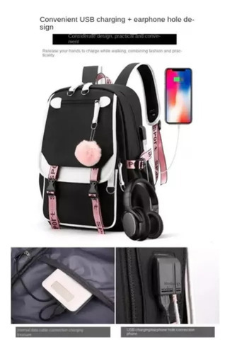 Mochila De Grande Capacidade 2025 New Series Stitch W1 2pc - Imagem 10