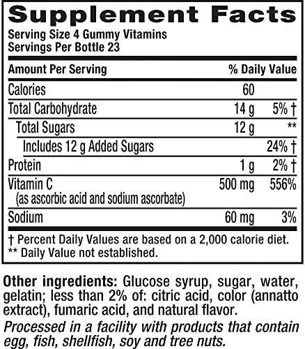 Vitamina C Vitafusion 500 Mg 92 Gomitas - Imagem 11