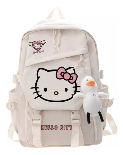 Mochila Feminina Hello Kitty, Para Meninas, Secundária, Japã - Imagem 7