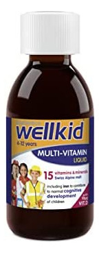 Wellkid Da Vitabiotics Líquido Multivitamínico 150ml - Imagem 2