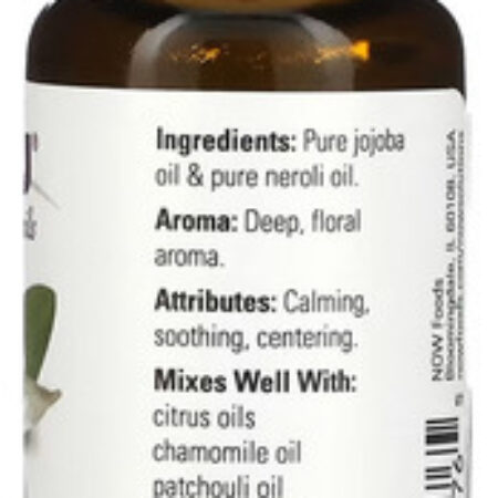 Mistura De Óleo De Néroli Now Foods 30 Ml Importado 2un - Imagem 4