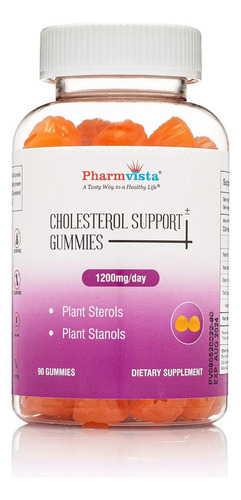 Esteróis E Estanóis Vegetais Pharmvista 1200mg Goma - Vegano