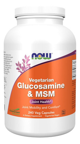 Agora, Suplementos De Alimentos, Glucosamina E Msm (greengro