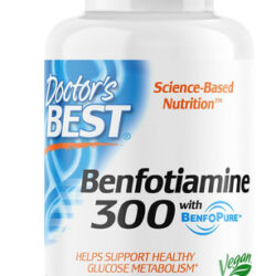 Doctors Best Benfotiamine, Non-gmo, Vegan, Sem Glúten, Sem