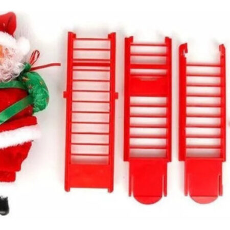 Papai Noel Elétrico Subindo Escadas Ao Som Da Música - Imagem 8