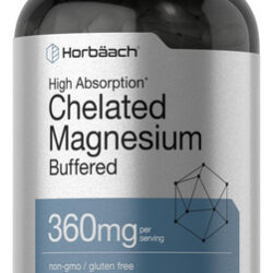 Magnésio Quelatado | 400mg | 240 Cápsulas | Suplemento Sem O
