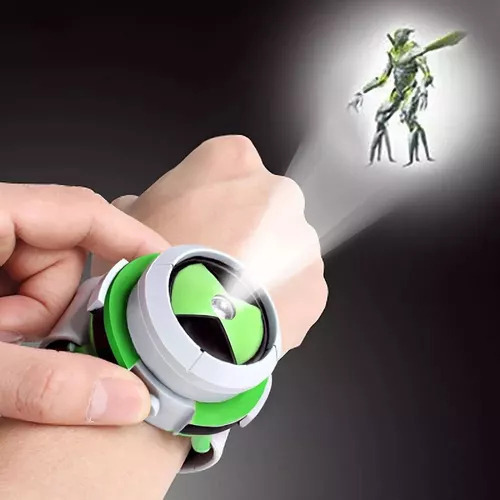 Qrelógio Projeção Ben 10 Omnitrix Brinquedo Infantil Glow - Imagem 3