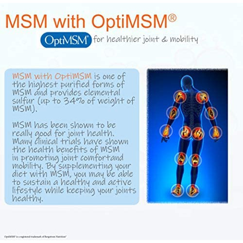 Doctors Best Msm Com Optimsm, Suporte Articular, Sistema I - Imagem 6