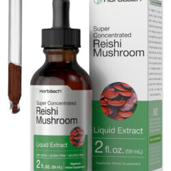 Suplemento De Cogumelo Horbäach Reishi | Extrato Líquido De