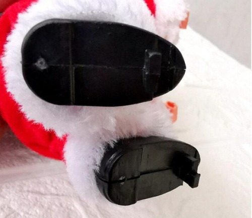Novo Papai Noel Musical Subindo Escadas Elétricas De Natal - Imagem 5