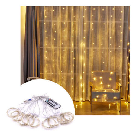 Pisca Pisca Natal 100 Led 3m Prova D'água 110/220v 8 Funções - Imagem 12