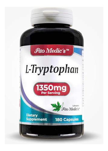 Fito Medics Lab - Triptofano, L Triptofano - 1350 Mg, 180 Cá