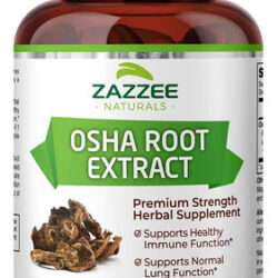 Extrato De Raiz 4: 1 De Zazzee Osha, Força De 500 Mg, 120 Cá