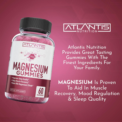 Gomas De Magnésio 770 Mg Citrato De Magnésio - Promove A Cal - Imagem 8