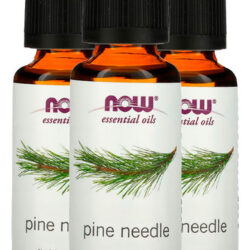 Óleo Agulha Pinheiro Now Foods 30 Ml Importado 3un