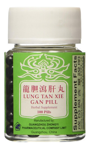 ????? Pílula Lung Tan Xie Gan (para Sistema Biliar) - Suplem