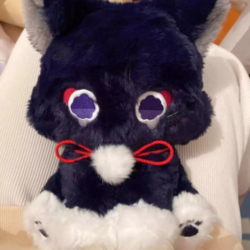 Op L Boneca De Pelúcia Genshin Impact Scaramouche Cats, - Imagem 2
