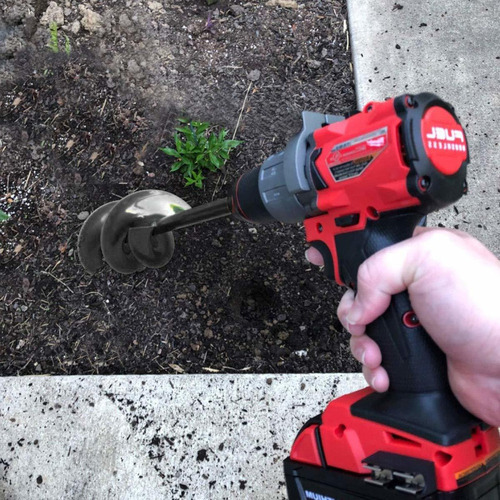 2 X Máquina Agrícola Faz Buraco Para Plantar 4x22cm A - Imagem 6