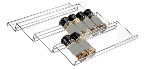 Organizador De Gavetas De Especiarias Em Acrílico Transparen - Imagem 3