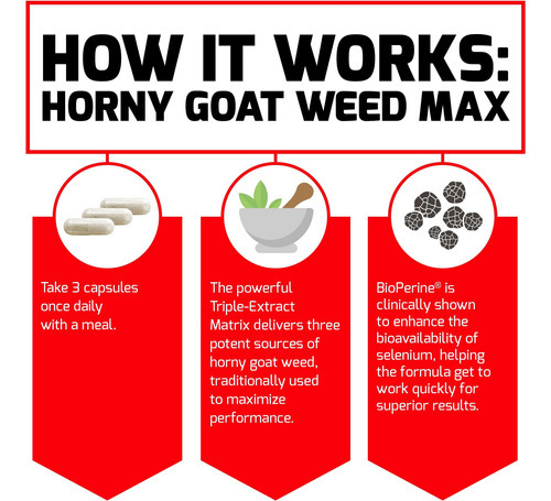 Fator De Força Horny Goat Weed Max, Horny Goat Weed Para Hom - Imagem 2