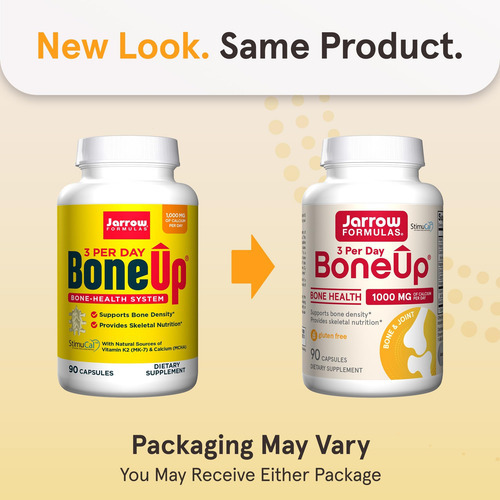 Jarrow Formulas Boneup Três Por Dia Para Densidade Óssea E N - Imagem 2