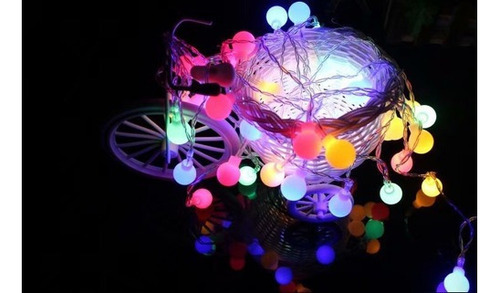 Varal Pisca Led 100 Bolas 10m Colorido Decoração Festa - Imagem 9
